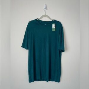 NWT Le 31 simmons FOREST  GREEN Mens Tencel pyjamas quiet luxury old money XL